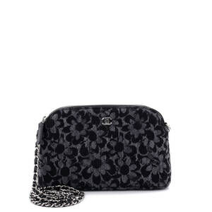 Chanel Cc Dome Zip Clutch With Chain #251785C35B